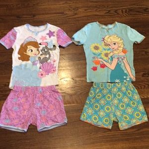 Disney Pajama set for girls 10years old